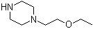 structure of CAS# 13484-38-3, 1-(2-Ethoxyethyl)piperazine;1-[2-(Ethyloxy)ethyl]piperazine