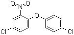 structure of CAS# 135-12-6, 4-Chloro-1-(4-chlorophenoxy)-2-nitrobenzene;4,4'-Dichloro-2-nitrodiphenyl ether