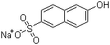 2-羟基-7-萘磺酸钠分子结构 (CAS 135-55-7)