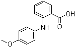 N-(4-Methoxyphenyl)anthranilic acid molecular structure (CAS 13501-67-2)