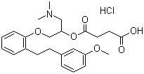 Sarpogrelate hydrochloride molecular structure (CAS 135159-51-2)