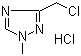 3-(Chloromethyl)-1-methyl-1H-1,2,4-triazole hydrochloride molecular structure (CAS 135206-76-7)