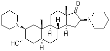 3beta-Hydroxy-2beta,16beta-dipiperidino-5-alpha-androstan-17-one molecular structure (CAS 13522-14-0)