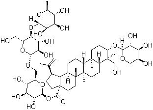 Pulchinenoside B molecular structure (CAS 135247-95-9)