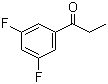 3',5'-Difluoropropiophenone molecular structure (CAS 135306-45-5)