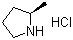 (R)-2-Methylpyrrolidine hydrochloride molecular structure (CAS 135324-85-5)