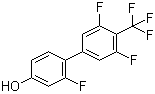 结构式 CAS# 1353578-66-1, 2,3',5'-三氟-4'-(三氟甲基)-[1,1'-联苯]-4-酚
