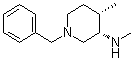 structure of CAS# 1354621-59-2, (3S,4S)-N,4-Dimethyl-1-(phenylmethyl)-3-piperidinamine