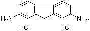 2,7-Diaminofluorene dihydrochloride molecular structure (CAS 13548-69-1)