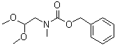 N-(2,2-二甲氧基乙基)-N-甲基氨基甲酸苄酯分子结构 (CAS 1355573-66-8)