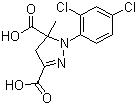 Mefenpyr molecular structure (CAS 135591-00-3)