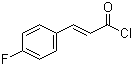 structure of CAS# 13565-08-7, 4-Fluorocinnamoyl chloride
