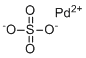 Palladium sulfate molecular structure (CAS 13566-03-5)