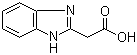 1H-Benzimidazole-2-acetic acid molecular structure (CAS 13570-08-6)