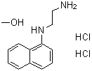 Methanol, compd. with N1-1-naphthalenyl-1,2-ethanediamine, hydrochloride (1:1:2) molecular structure (CAS 1357471-44-3)