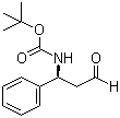 (S)-tert-Butyl 3-oxo-1-phenylpropylcarbamate molecular structure (CAS 135865-78-0)