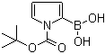 N-Boc-2-pyrroleboronic acid molecular structure (CAS 135884-31-0)
