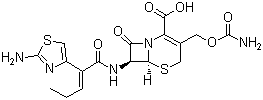 Cefcapene molecular structure (CAS 135889-00-8)