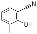 structure of CAS# 13589-71-4, 3-Methyl-2-hydroxybenzonitrile;2,3-Cresotonitrile; 2-Hydroxy-3-methylbenzonitrile