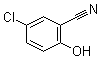 5-Chloro-2-hydroxybenzonitrile molecular structure (CAS 13589-72-5)
