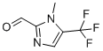 1-Methyl-5-(trifluoromethyl)-1h-imidazole-2-carbaldehyde molecular structure (CAS 1359996-82-9)