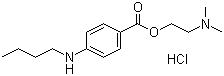 盐酸丁卡因分子结构 (CAS 136-47-0)