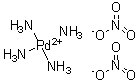structure of CAS# 13601-08-6, Tetraamminepalladium dinitrate;Tetraamminepalladium nitrate