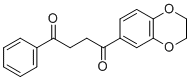 structure of CAS# 1360540-81-3, 1-(2,3-Dihydrobenzo[b][1,4]dioxin-6-yl)-4-phenylbutane-1,4-dione;Dalosirvat;Wnt pathway activator 1