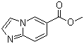 Methyl imidazo[1,2-a]pyridine-6-carboxylate molecular structure (CAS 136117-69-6)