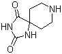 1,3,8-三氮杂螺[4.5]癸烷-2,4-二酮分子结构 (CAS 13625-39-3)