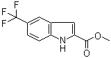 Methyl 5-trifluoromethyl-1H-indole-2-carboxylate molecular structure (CAS 1362860-89-6)