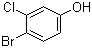 4-Bromo-3-chlorophenol molecular structure (CAS 13631-21-5)
