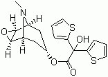 structure of CAS# 136310-64-0, Scopine-2,2-dithienyl glycolate