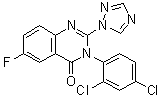Fluquinconazole molecular structure (CAS 136426-54-5)