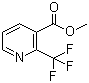 Methyl 2-(trifluoromethyl)nicotinate molecular structure (CAS 136483-17-5)