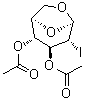 1,6-Anhydro-2-deoxy-2-iodo-beta-D-glucopyranose diacetate molecular structure (CAS 136573-62-1)