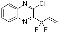 2-Chloro-3-(1,1-difluoro-2-propen-1-yl)quinoxaline molecular structure (CAS 1365970-41-7)