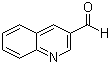 3-Quinolinecarboxaldehyde molecular structure (CAS 13669-42-6)