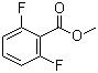 Methyl 2,6-difluorobenzoate molecular structure (CAS 13671-00-6)
