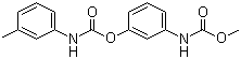 结构式 CAS# 13684-63-4, 甜菜宁; 3-[(甲氧羰基)氨基]苯基-N-(3-甲基苯基)氨基甲酸酯