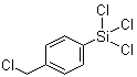 4-(Trichlorosilyl)benzyl chloride molecular structure (CAS 13688-90-9)