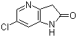 structure of CAS# 136888-12-5, 6-Chloro-1,3-dihydro-2H-pyrrolo[3,2-b]pyridin-2-one