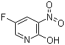 结构式 CAS# 136888-20-5, 2-羟基-3-硝基-5-氟吡啶