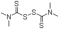 structure of CAS# 137-26-8, Thiram;Bis(dimethylthiocarbamyl) disulfide; Tetramethylthiuram disulfide; TMTD