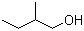 2-Methyl-1-butanol molecular structure (CAS 137-32-6)