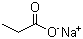 structure of CAS# 137-40-6, Sodium propionate;Propanoic acid sodium salt