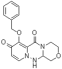 3,4,12,12a-Tetrahydro-7-(phenylmethoxy)-1H-[1,4]oxazino[3,4-c]pyrido[2,1-f][1,2,4]triazine-6,8-dione molecular structure (CAS 1370250-39-7)