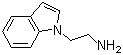2-(吲哚-1-基)乙胺分子结构 (CAS 13708-58-2)