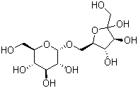 Palatinose molecular structure (CAS 13718-94-0)