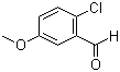 2-Chloro-5-methoxybenzaldehyde molecular structure (CAS 13719-61-4)